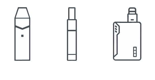 les formats de e-cigarette